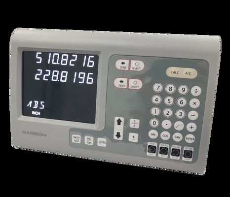 다국어 소프트웨어와 전원 고장 위치 메모리를 갖춘 3축 광학 선형 엔코더로 공작 기계 성능 향상